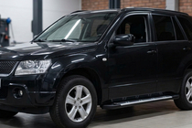 Suzuki Grand Vitara 2005-2017 Pedane Laterali Sunrise (2 pz, Alluminio) foto 1