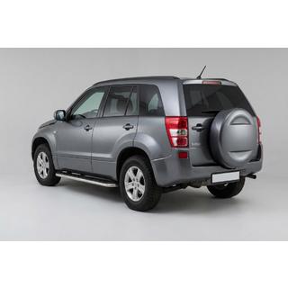 Pedane Laterali Maydos V1 (2 pz, Alluminio e Acciaio Inox) Suzuki Grand Vitara 2005-2017 foto 1