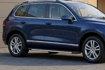 Volkswagen Touareg 2002–2010 Pedane Laterali Duru (2 pz, Alluminio) foto 1