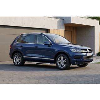 Pedane Laterali Duru (2 pz, Alluminio) Volkswagen Touareg 2010-2018 foto 1