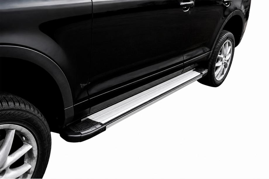 Volkswagen Touareg 2010-2018 Pedane Laterali Rainbow (2 pz, Alluminio) Image