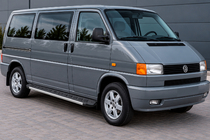 Volkswagen T4 Transporter 1990-2003 Pedane Laterali RedLine V1 (2 pz, Alluminio) foto 1