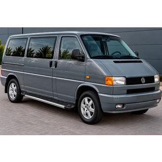 Pedane Laterali Duru (2 pz, Alluminio) Volkswagen T4 Transporter 1990-2003 foto 1