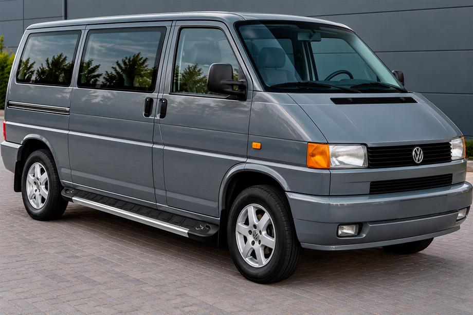 Volkswagen T4 Transporter 1990-2003 Pedane Laterali Duru (2 pz, Alluminio) Image