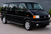 Volkswagen T4 Transporter 1990-2003 Pedane Laterali Bosphorus Black (2 pz, Alluminio) foto 1