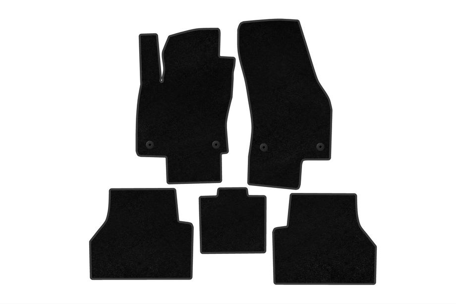 Ford Connect 2021- Tappetini in tessuto Classic (Nero) Image