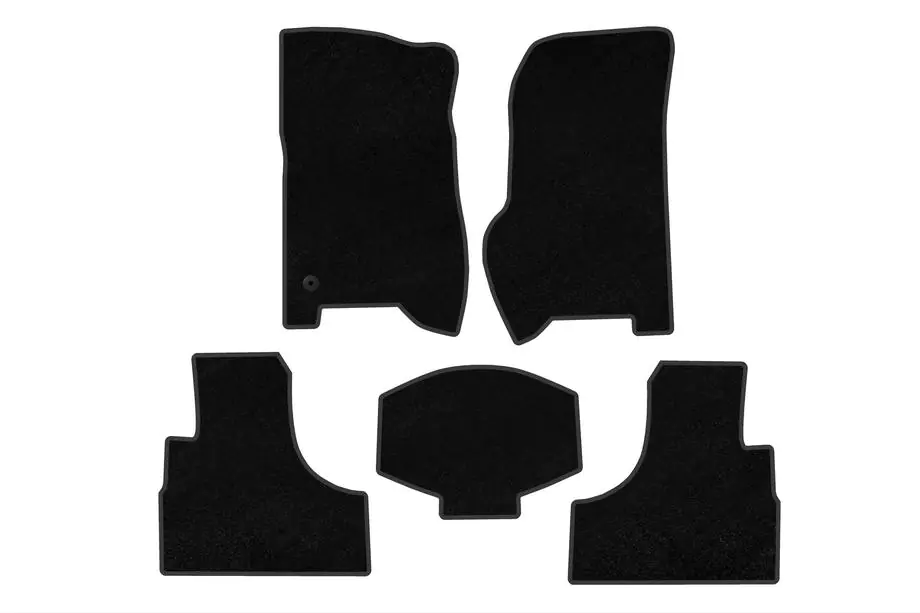 Jeep Cherokee/Liberty 2002-2007 Tappetini in tessuto Classic (Nero) Foto 1