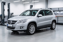 Volkswagen Tiguan 2007-2016 Pedane Laterali Duru (2 pz, Alluminio) foto 1