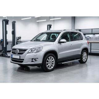 Pedane Laterali Duru (2 pz, Alluminio) Volkswagen Tiguan 2007-2016 foto 1