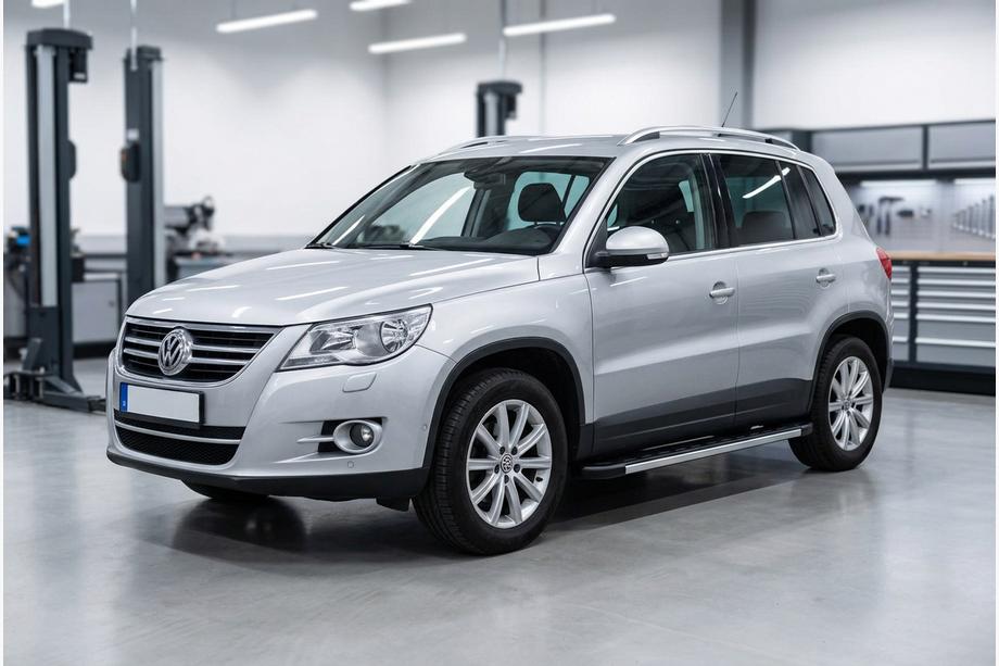Volkswagen Tiguan 2007-2016 Pedane Laterali Duru (2 pz, Alluminio) Image