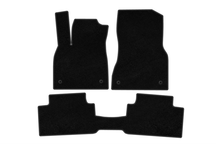 Audi Q6 2022- Tappetini in tessuto Premium (Nero) Image