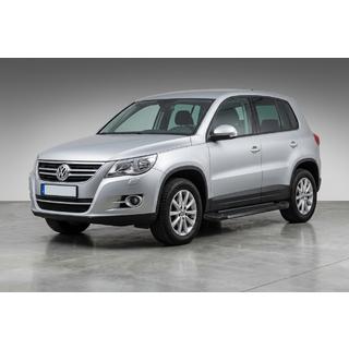 Pedane Laterali RedLine Black (2 pz, Alluminio) Volkswagen Tiguan 2007-2016 foto 1