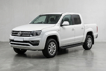 Volkswagen Amarok 2010-2022 Pedane Laterali Allmond Black (2 pz, Alluminio) foto 1