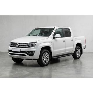 Pedane Laterali Allmond Black (2 pz, Alluminio) Volkswagen Amarok 2010-2022 foto 1