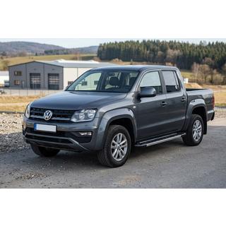 Pedane Laterali RedLine V1 (2 pz, Alluminio) Volkswagen Amarok 2010-2022 foto 1