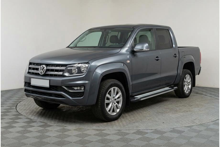 Volkswagen Amarok 2010-2022 Pedane Laterali Rainbow (2 pz, Alluminio) Image