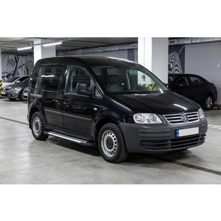 Pedane Laterali Line (2 pz, Alluminio) Volkswagen Caddy 2004-2010 foto 1