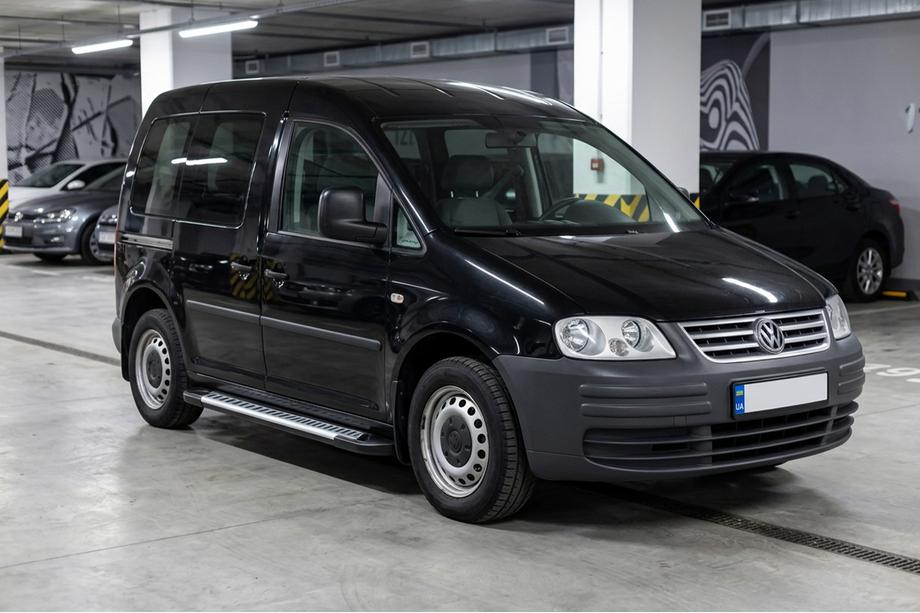 Volkswagen Caddy 2004-2010 Pedane Laterali Line (2 pz, Alluminio) Image