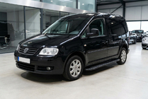 Volkswagen Caddy 2004-2010 Pedane Laterali Bosphorus Black (2 pz, Alluminio) foto 1