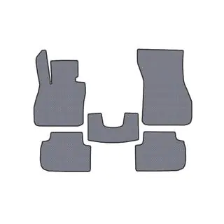 Tappetini in Gomma Carsuit (Per F44, Grigio) foto 1