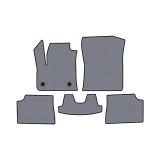 Tappetini in Gomma Carsuit (Elettrico, Grigio) foto 1