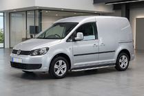 Volkswagen Caddy 2010-2015 Pedane Laterali Maydos V1 (2 pz, Alluminio e Acciaio Inox) foto 1