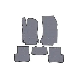 Tappetini in Gomma Carsuit (Grigio) foto 1