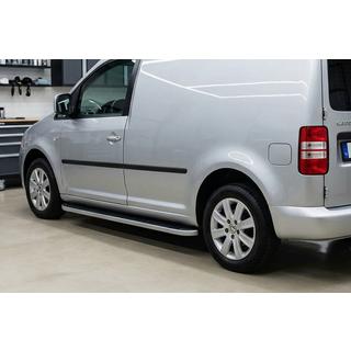 Pedane Laterali Tayga (2 pz, Alluminio) Volkswagen Caddy 2010-2015 foto 1