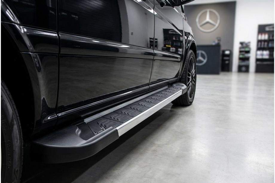 Mercedes Vito/V-class W447 2014- Pedane Laterali RedLine V1 (2 pz, Alluminio) Image