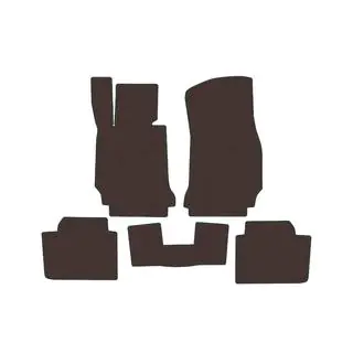 Tappetini in gomma Carsuit (Per F36, marrone) BMW 4 Series F32/F33/F36 2012-2020 foto 1