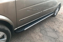 Mercedes Vito/V-class W447 2014- Pedane Laterali Duru (2 pz, Alluminio) foto 12