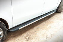 Mercedes Vito/V-class W447 2014- Pedane Laterali Duru (2 pz, Alluminio) foto 4