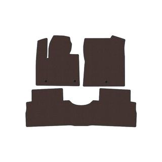 Tappetini in Gomma Carsuit (2 File, Marrone) Hyundai Santa Fe 4 2018-2023 foto 1