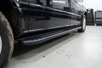 Mercedes Vito/V-class W447 2014- Pedane Laterali Bosphorus Black (2 pz, Alluminio) foto 1