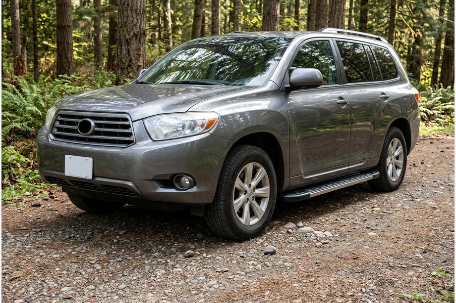 Toyota Highlander 2008-2013 Pedane Laterali Duru (2 pz, Alluminio) Image