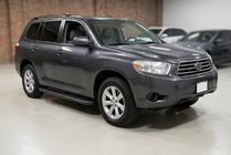 Toyota Highlander 2008-2013 Pedane Laterali Bosphorus Black (2 pz, Alluminio) foto 1
