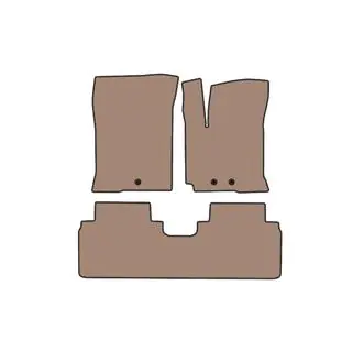 Tappetini in Gomma Carsuit (Beige)