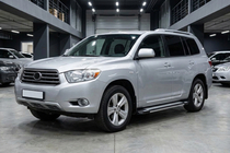 Toyota Highlander 2008-2013 Pedane Laterali Rainbow (2 pz, Alluminio) foto 1