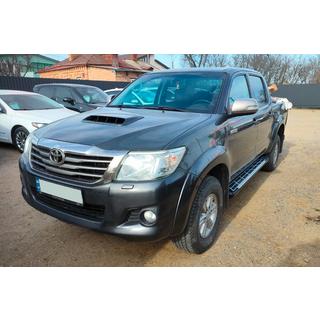 Pedane Laterali Sunrise (2 pz, Alluminio) Toyota Hilux 2006-2015 foto 3