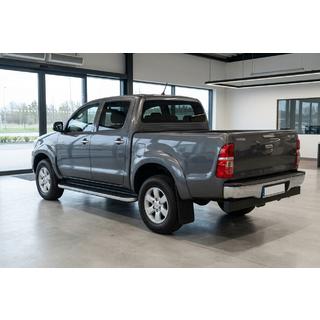 Pedane Laterali Tayga Grey (2 pz, Alluminio) Toyota Hilux 2006-2015 foto 1