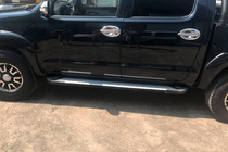 Toyota Hilux 2006-2015 Pedane laterali Allmond Grey (2 pz, alluminio) foto 4