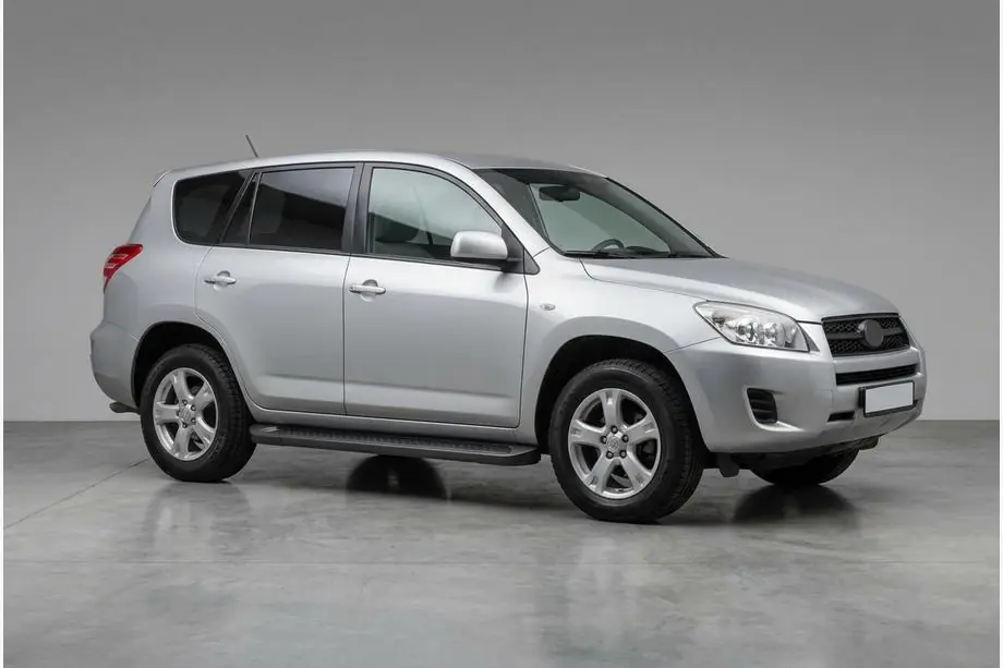 Toyota Rav 4 2006-2013 Pedane Laterali Allmond Black (2 pz, Alluminio) Image