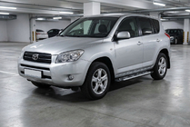 Toyota Rav 4 2006-2013 Pedane Laterali Sunrise (2 pz, Alluminio) foto 1