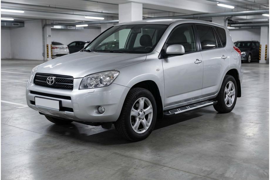 Toyota Rav 4 2006-2013 Pedane Laterali Sunrise (2 pz, Alluminio) Image