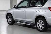 Toyota Rav 4 2006-2013 Pedane Laterali RedLine V1 (2 pz, Alluminio) foto 1