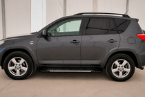 Toyota Rav 4 2006-2013 Pedane Laterali Line (2 pz, Alluminio) foto 1