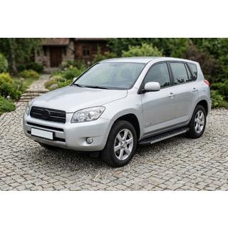 Pedane Laterali Duru (2 pz, Alluminio) Toyota Rav 4 2006-2013 foto 1