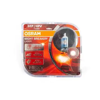 Lampadina faro Osram H7 55W Night Breaker Laser 150% 64210NL foto 2