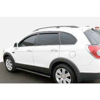 Pedane Laterali Black (2 pz, Acciaio Inox) Chevrolet Captiva 2006-2019