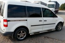 Volkswagen Caddy 2020- Barre Laterali BB001 (2 pz, acciaio inox) foto 2